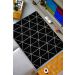 Tapete Sala/Quarto 200x250 Art des 11 Preto - Oásis