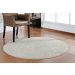 Tapete Para Sala e Quarto Classic Redondo Perola 1,00  1 Peça - Oásis