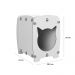 Mesa De Cabeceira Casinha Pet Gato Cat Branco