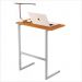 Mesa P/Notebook Thor MDP Nature Pés Ferro Cinza