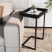 Mesa de Apoio Lateral Sala de estar 4774 Preto Pé De Ferro Preto
