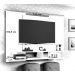Painel TV 42 polegadas Mônaco Cambel Branco - Ofertamo
