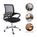 Kit 4 Cadeiras de Escritorio Begonia Tela Mesh Ergonomica - Preto