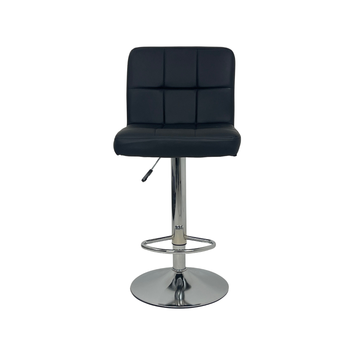 Banqueta Gomos Comfort Estofada Giratória Altura Regulável