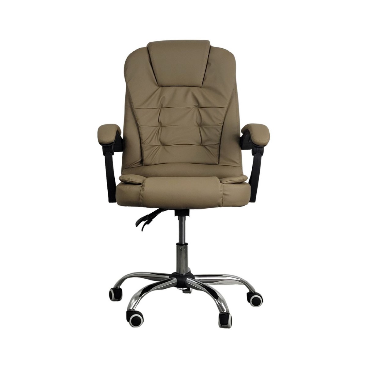 Cadeira De Escritório Presidente Reclinável Ergonômica Branco