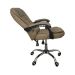 Cadeira De Escritório Presidente Reclinável Ergonômica Branco