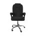 Cadeira De Escritório Presidente Reclinável Ergonômica Preto