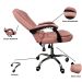 Cadeira De Escritório Presidente Reclinável Ergonômica Preto