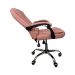 Cadeira De Escritório Presidente Reclinável Ergonômica Preto