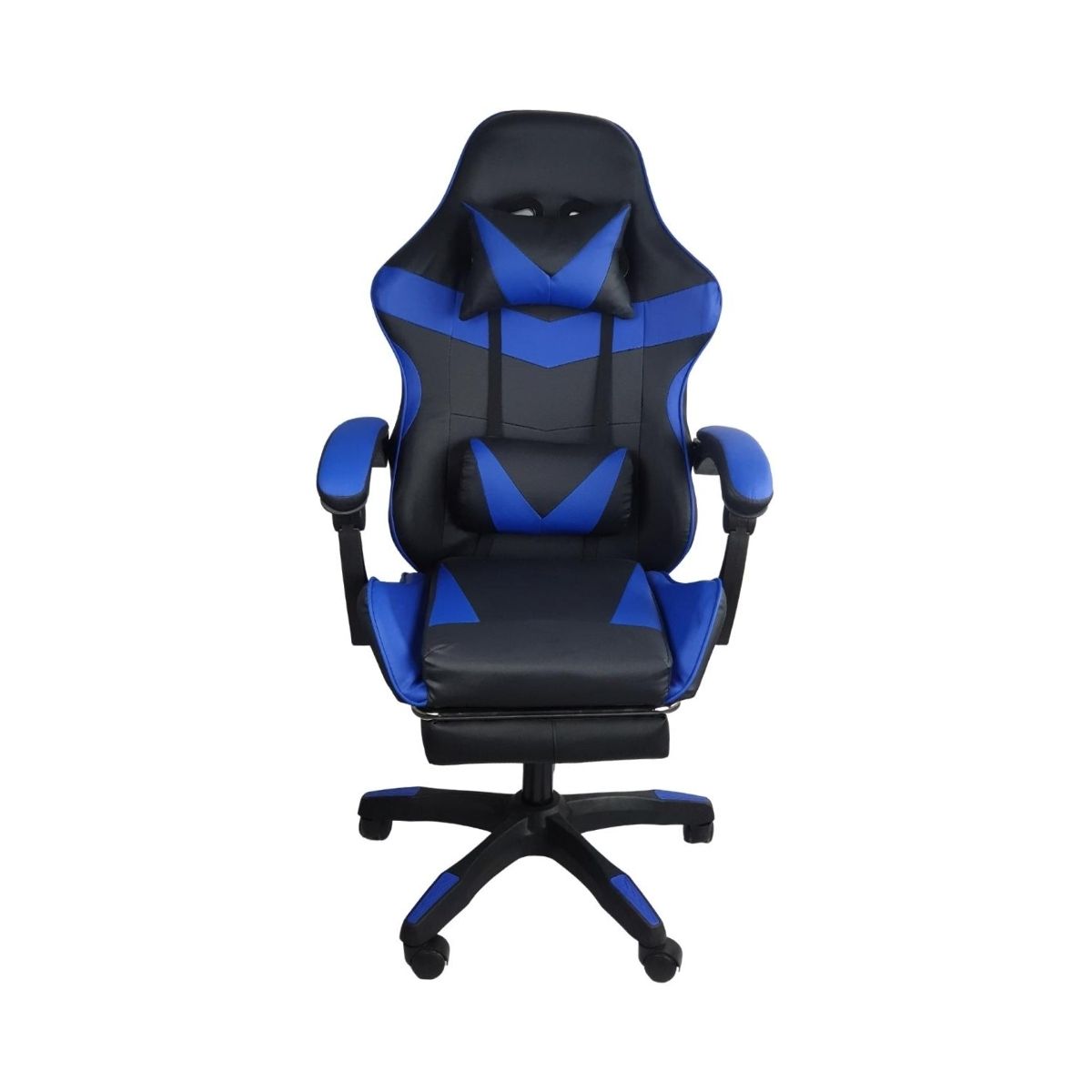 Cadeira Gamer Stillus Ergonômica Com Apoio para Os Pés - Azul