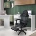 Cadeira Gamer Stillus Ergonômica Com Apoio para Os Pés - Preto