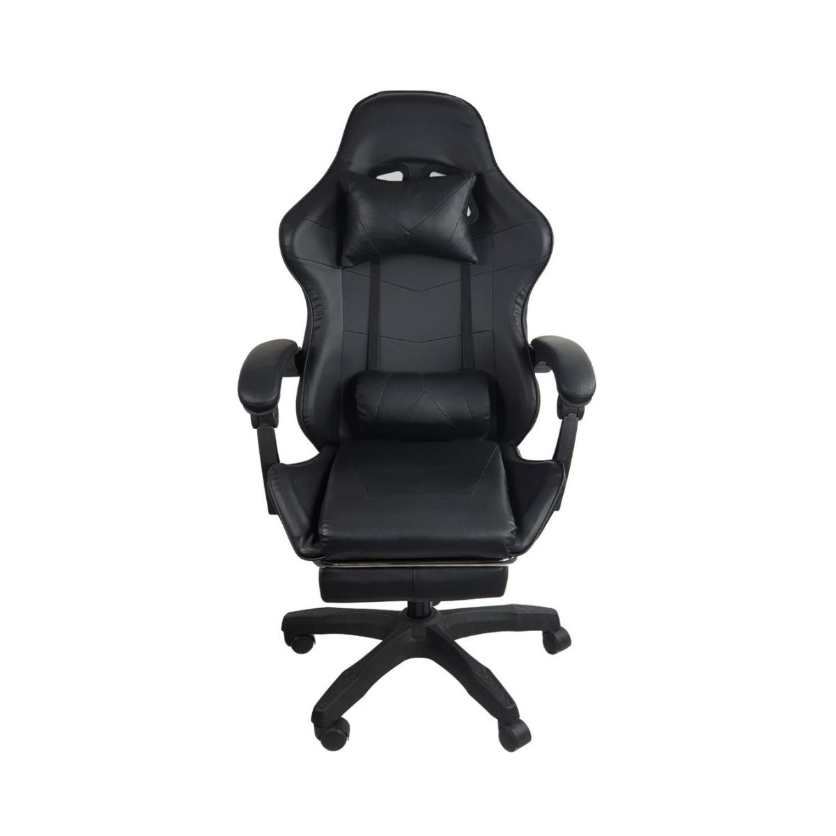 Cadeira Gamer Stillus Ergonômica Com Apoio para Os Pés - Preto