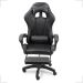 Cadeira Gamer Stillus Ergonômica Com Apoio para Os Pés - Preto