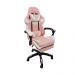 Cadeira Gamer Stillus Ergonômica Com Apoio para Os Pés - Rosa