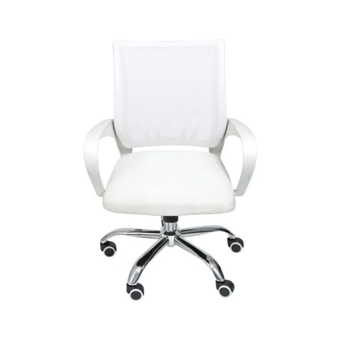 Cadeira de Escritório Begonia Tela Mesh Ergonômica Branco