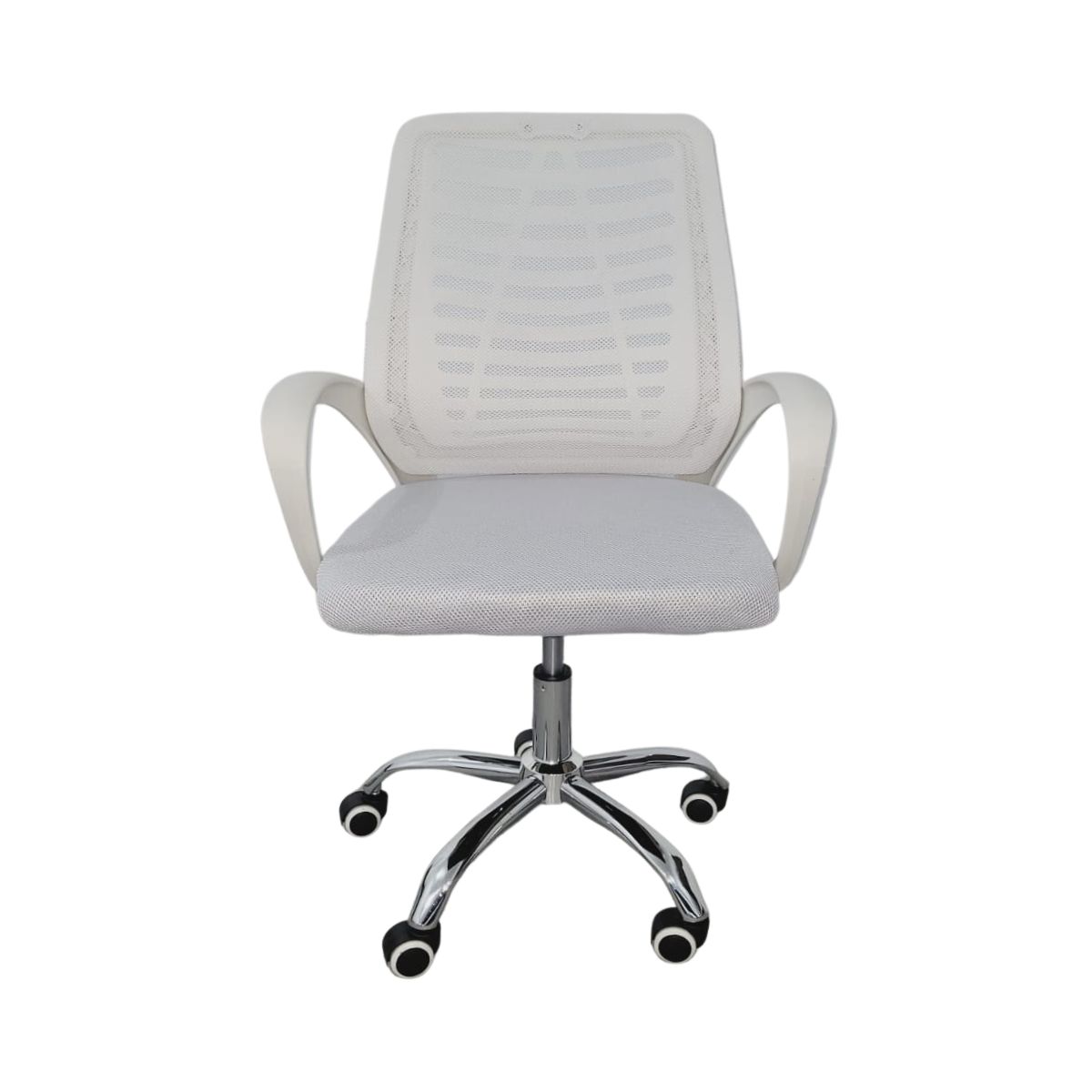 Cadeira de Escritório Esteirinha Tela Mesh Ergonômico Branco