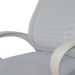 Cadeira de Escritório Esteirinha Tela Mesh Ergonômico Branco