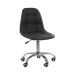 Kit 04 Cadeiras Office Eiffel Botonê Ajustável Base Giratória Preto