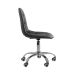 Kit 04 Cadeiras Office Eiffel Botonê Ajustável Base Giratória Preto