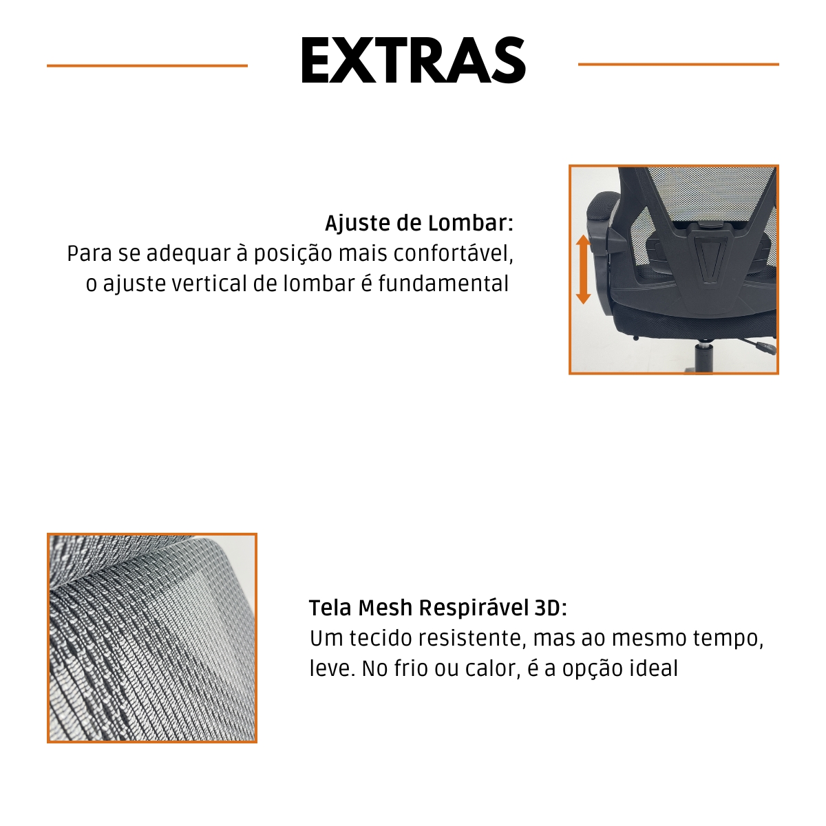 Kit 15 Cadeiras de Escritório Presidente Executiva Oficial Supreme Cinza