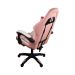 Kit 2 Cadeiras Gamer Stillus Ergonômica com Apoio Para os Pés - Rosa