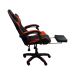 Kit 2 Cadeiras Gamer Stillus Ergonômica com Apoio Para os Pés - Vermelho