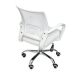 Kit 2 Cadeiras de Escritório Begonia Mesh Ergonômico Branco