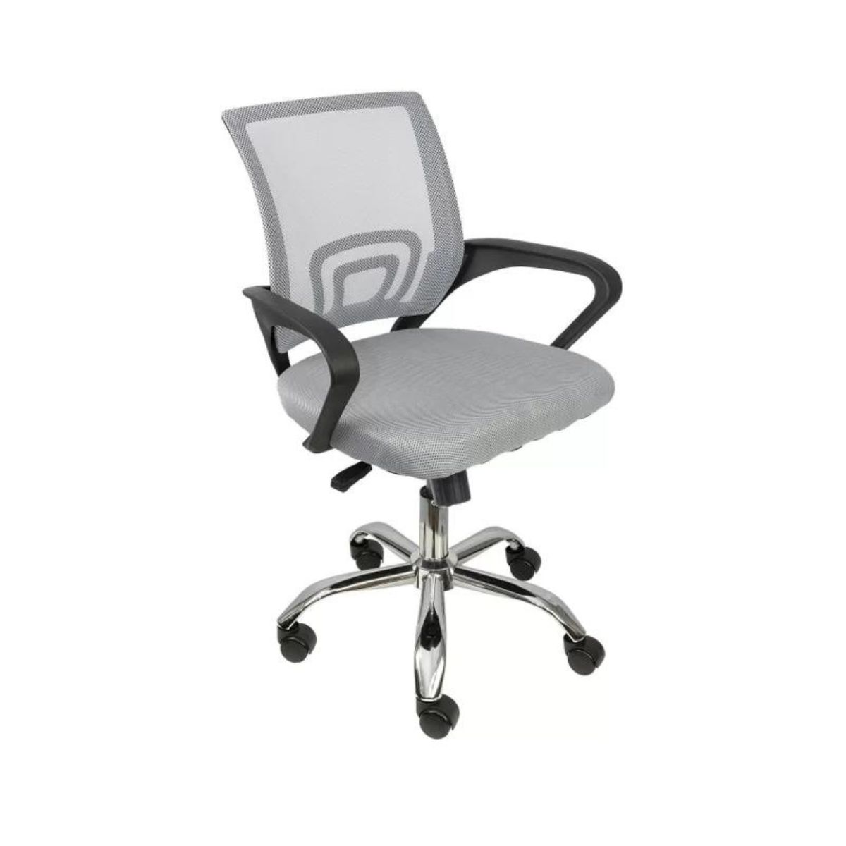 Kit 2 Cadeiras de Escritório Begonia Mesh Ergonômico Cinza