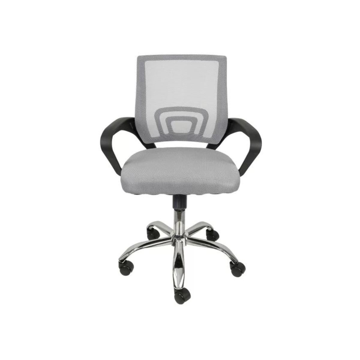 Kit 2 Cadeiras de Escritório Begonia Mesh Ergonômico Cinza