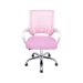 Kit 2 Cadeiras de Escritório Begonia Mesh Ergonômico Rosa