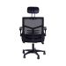 Kit 2 Cadeiras de Escritório Diretor Relax Ergonômica Preto