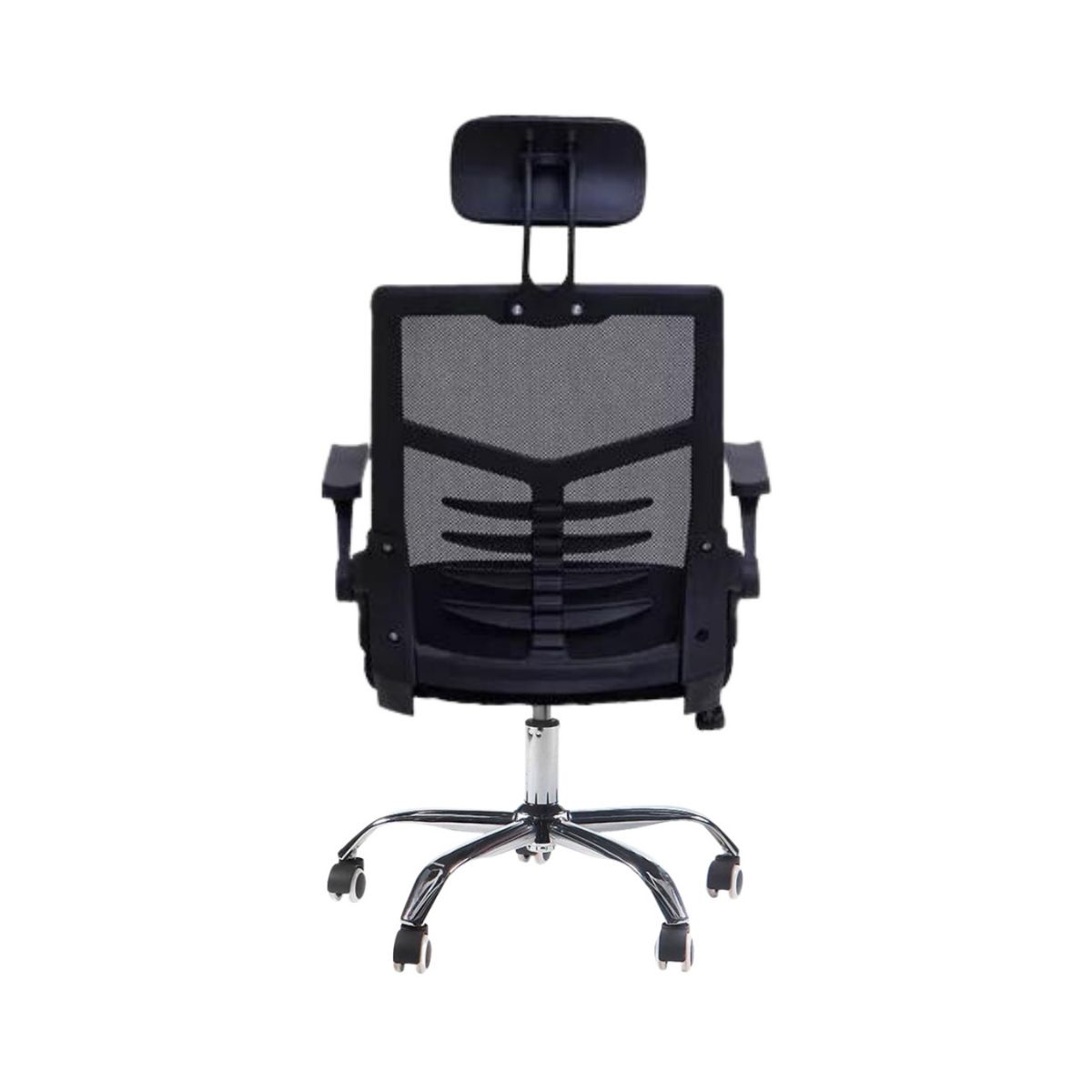 Kit 2 Cadeiras de Escritório Diretor Relax Ergonômica Preto