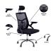 Kit 2 Cadeiras de Escritório Diretor Relax Ergonômica Preto