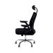 Kit 2 Cadeiras de Escritório Diretor Relax Ergonômica Preto