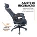 Kit 2 Cadeiras de Escritório Presidente Executiva Oficial Paris Preto