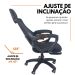 Kit 2 Cadeiras de Escritório Presidente Executiva Oficial Supreme Preto