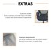 Kit 2 Cadeiras de Escritório Presidente Executiva Oficial Supreme Preto