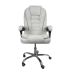 Kit 2 Cadeiras de Escritório Presidente Soft Reclinável Ergonômica Branco