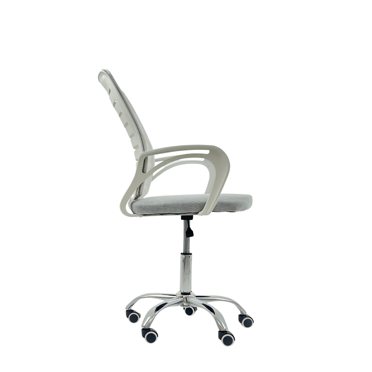 Kit 2 Cadeiras de Escritório Secretaria Diretor Roma Ergonômica - Branca