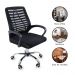 Kit 2 Cadeiras de Escritorio Esteirinha Mesh Ergonomica - Preto