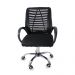 Kit 2 Cadeiras de Escritorio Esteirinha Mesh Ergonomica - Preto