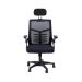 Kit 3 Cadeiras de Escritório Diretor Relax Ergonômica Preto