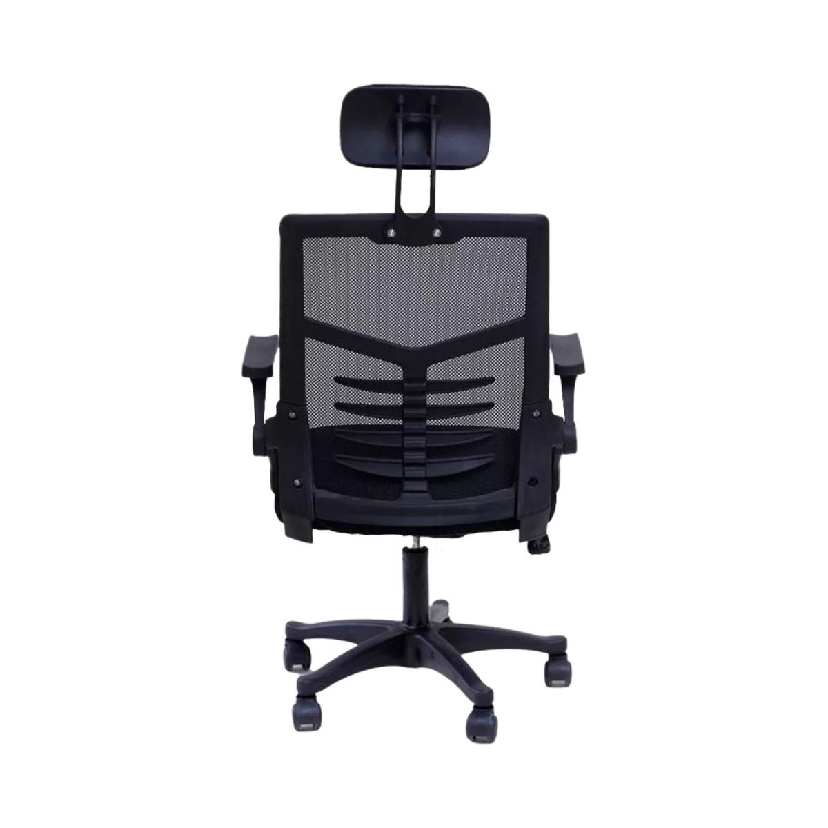 Kit 3 Cadeiras de Escritório Diretor Relax Ergonômica Preto