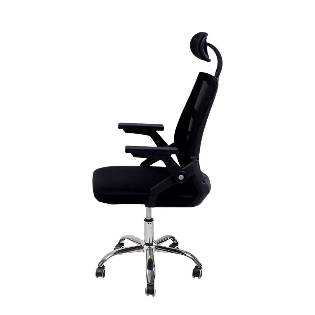 Kit 3 Cadeiras de Escritório Diretor Relax Ergonômica Preto