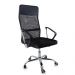 Kit 3 Cadeiras de Escritorio Nagano Tela Mesh Ergonômica - Preto