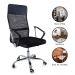 Kit 3 Cadeiras de Escritorio Nagano Tela Mesh Ergonômica - Preto