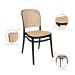 Kit 3 Cadeiras de Jantar Roma para Sala e Cozinha Preto