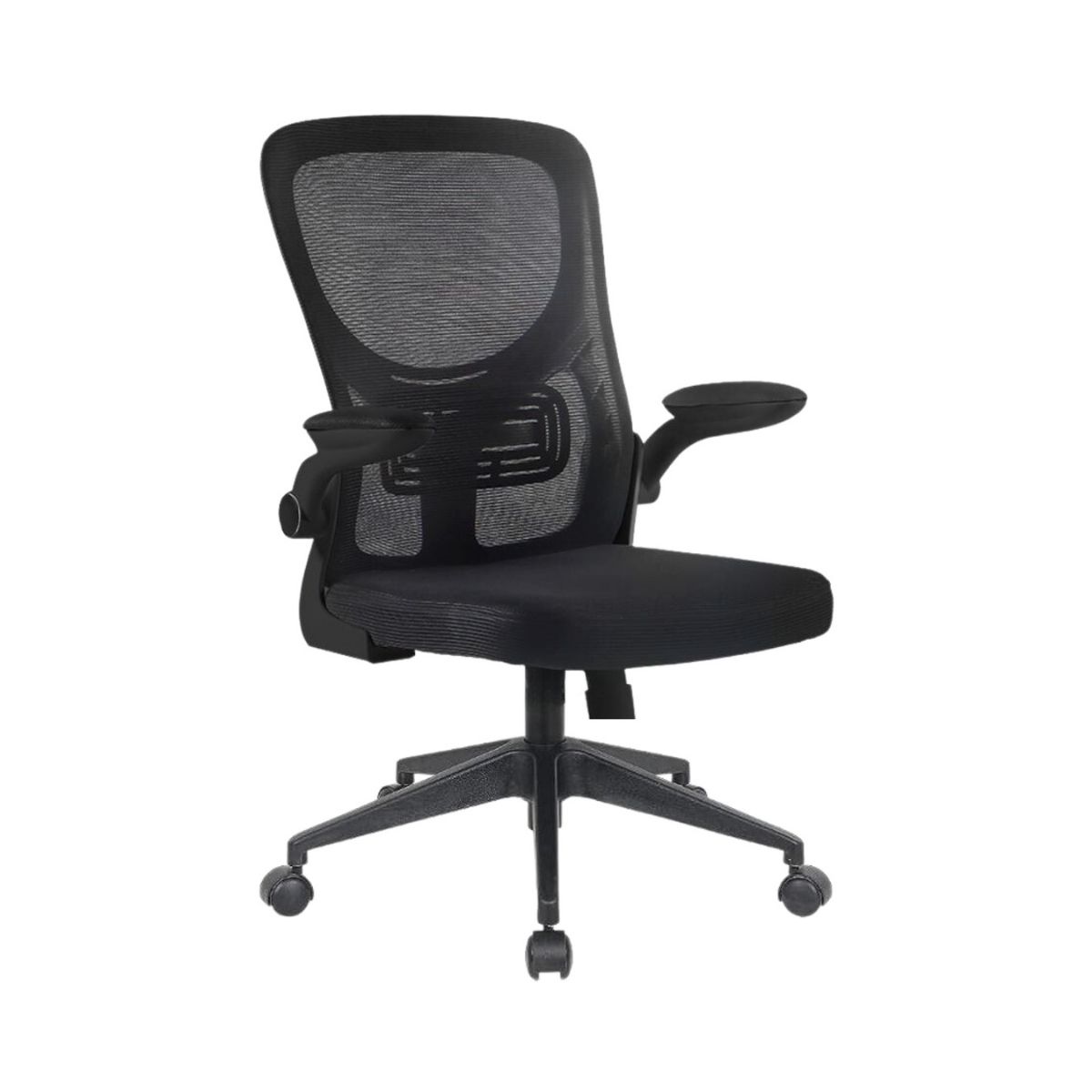 Kit 4 Cadeiras Escritório Diretor Giratória Vita Preto