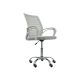 Kit 4 Cadeiras de Escritório Secretaria Diretor Roma Ergonômica - Branca