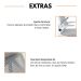 Kit 8 Cadeiras de Escritório Presidente Executiva Oficial Legacy Preto